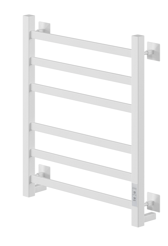 Изображение товара Электрический полотенцесушитель Ника Step-2 60x50 белый матовый, от 2 лет гарантии