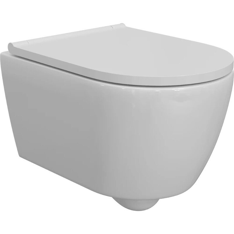 Изображение товара Подвесной унитаз Diwo Коломна 0700 с сиденьем микролифт белый Россия