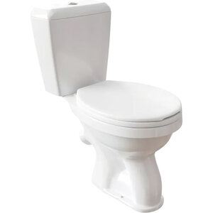 Изображение товара Российский напольный унитаз Diwo Ростов 0401 с двойным смывом и антибактериальной глазурью