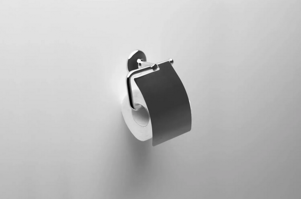 Изображение товара Бумагодержатель с крышкой Am.Pm Like A80341500, хром, настенный, Германия
