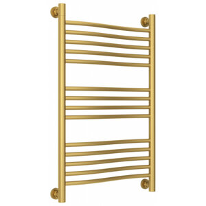 Изображение товара Полотенцесушитель водяной Сунержа Флюид+, матовое золото, 80x50 см