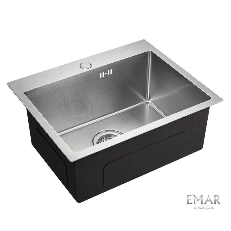 Изображение товара Кухонная мойка Emar Best EMB-115 PVD Nano Satine 53 см