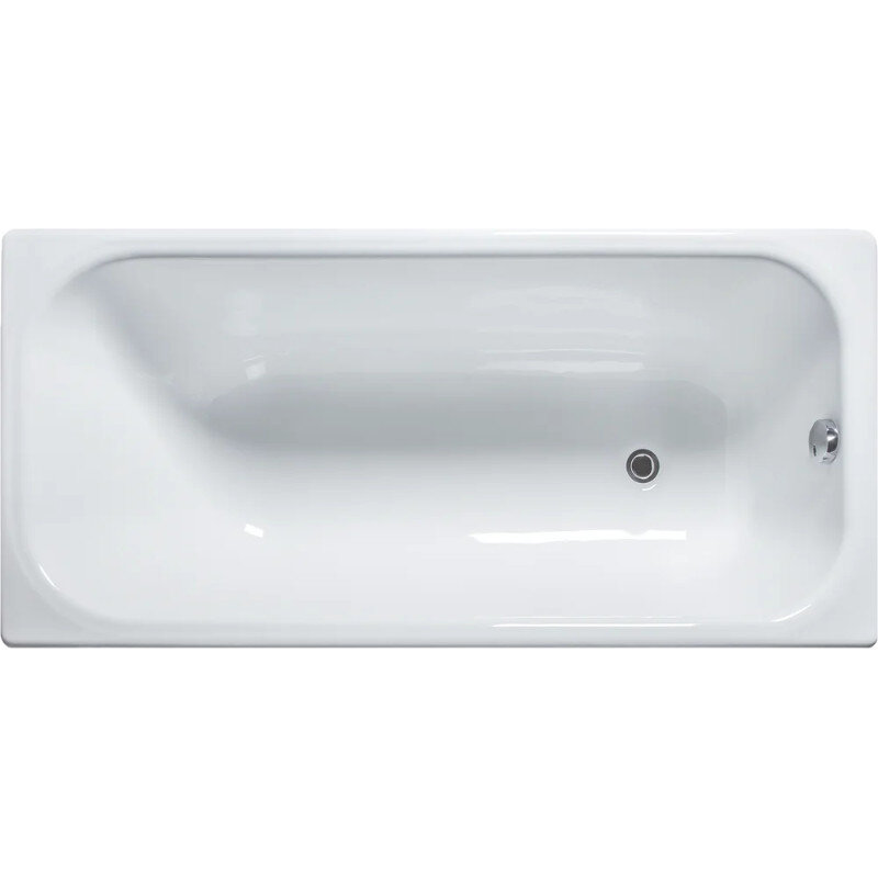 Изображение товара Чугунная ванна Diwo Кострома 150x70 см с ножками, белая, Россия