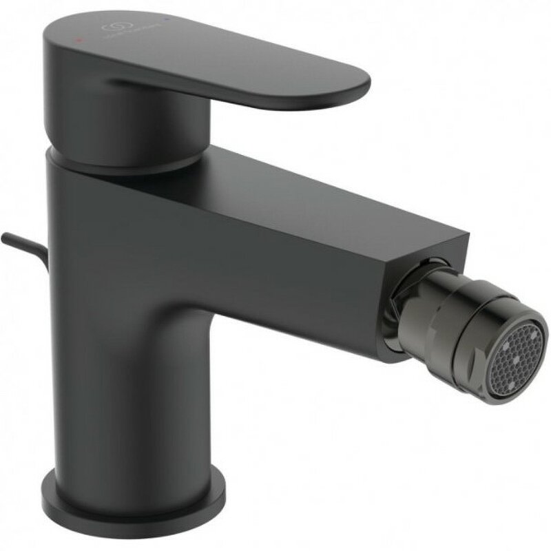 Изображение товара Смеситель Ideal Standard Cerafine BC705XG Model O — черный шелк, однорычажный, 1 отверстие