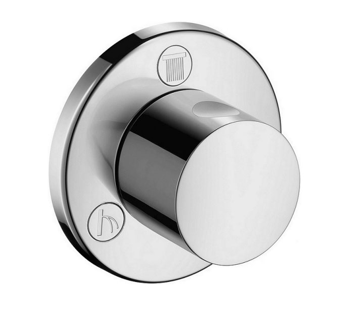 Изображение товара Переключатель потоков Hansgrohe Trio/Quattro S на три потребителя хром 15932000