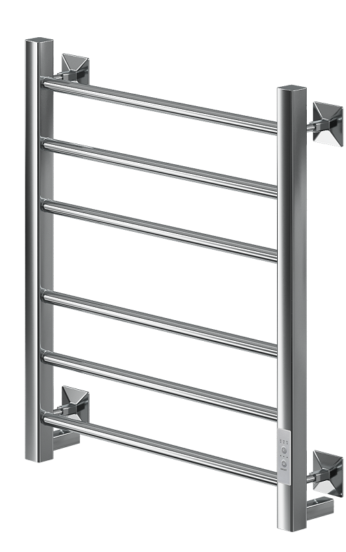 Изображение товара Полотенцесушитель электрический Ника Step-3, ширина 40 см, высота 60 см, диммер справа, хром, STEP-3 60/40 U