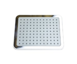 Изображение товара Верхний душ Bronze de Luxe Quadro 1916, цвет белый/хром