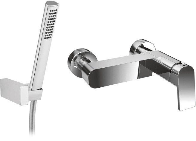 Изображение товара Смеситель для душа Cezares Trend TREND-DDM-01-Cr с ручным душем и современным дизайном