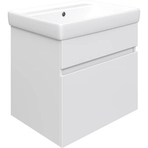 Изображение товара Тумба с раковиной 60 см подвесная Diwo Тольятти белая Россия