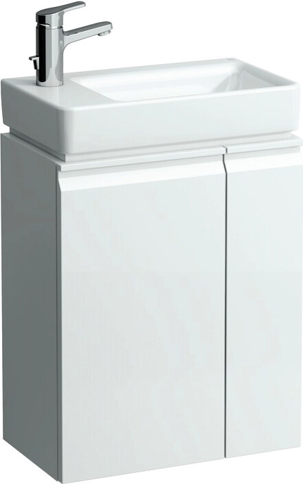 Изображение товара Тумба под раковину Laufen Pro S 4.8300.1.095.463.1 белая подвесная с механизмом плавного закрывания