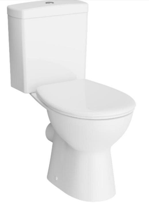 Изображение товара Напольный унитаз-компакт Vitra Norm Zeitgeist 9864B099-7208 безободковый, крышка микролифт, белый