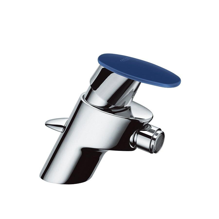 Изображение товара Современный смеситель для биде Grohe Taron 33227IN0 с синем матовым рычагом Изображение товара Современный смеситель для биде Grohe Taron 33227IN0 с синем матовым рычагом
