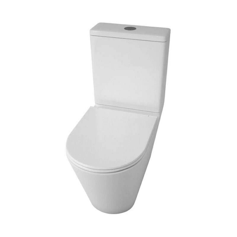 Изображение товара Унитаз-компакт Maretti Florenza, безободковый, крышка-сиденье микролифт, белый, FL10NBM17-844