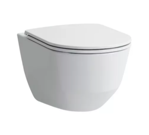 Изображение товара Подвесной унитаз Laufen Pro Rimless 8.2096.6.000.000.1, безободковый, белый