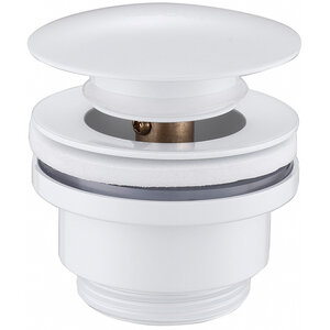 Изображение товара Донный клапан Abber, клик-клак, универсальный, цвет белый, AF0011W