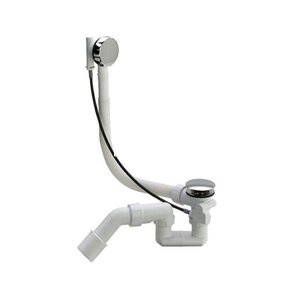 Изображение товара Слив-перелив Viega Simplex 595678 для ванны, полуавтомат, хром