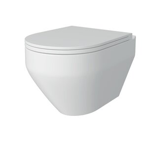 Изображение товара Подвесной унитаз Maretti Calabria CA10PBM29-844, безободковый, крышка-сиденье микролифт, белый