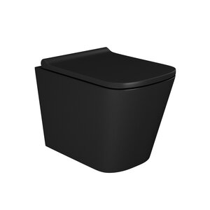 Изображение товара Подвесной унитаз Maretti Umbria UM10PBM51-560, безободковый, крышка-сиденье микролифт, черный