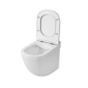 Изображение товара Подвесной унитаз Maretti Anna AN10PBM45-844, безободковый, крышка-сиденье микролифт, белый