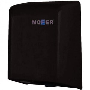 Изображение товара Сушилка для рук Nofer Fuga с сенсорным управлением 800 Вт черный матовый