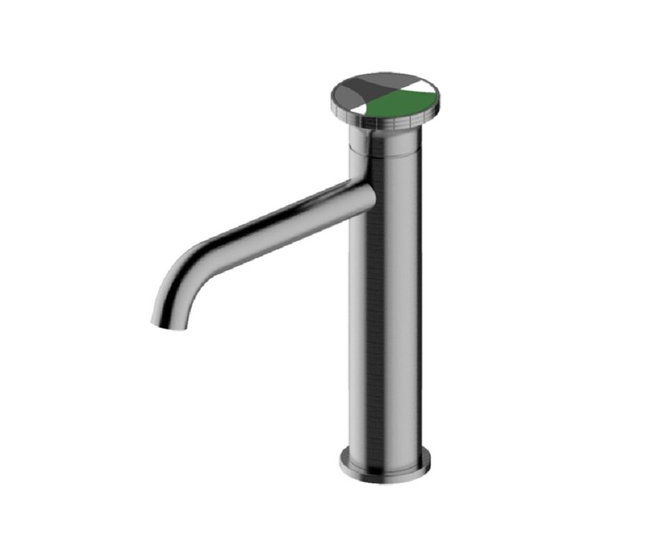 Изображение товара Смеситель для раковины Bronze de Luxe OMG 9009GM-G, графит, однорычажный