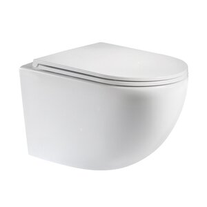 Изображение товара Подвесной унитаз Maretti Elena EA10PBM73-844 безободковый с микролифтом