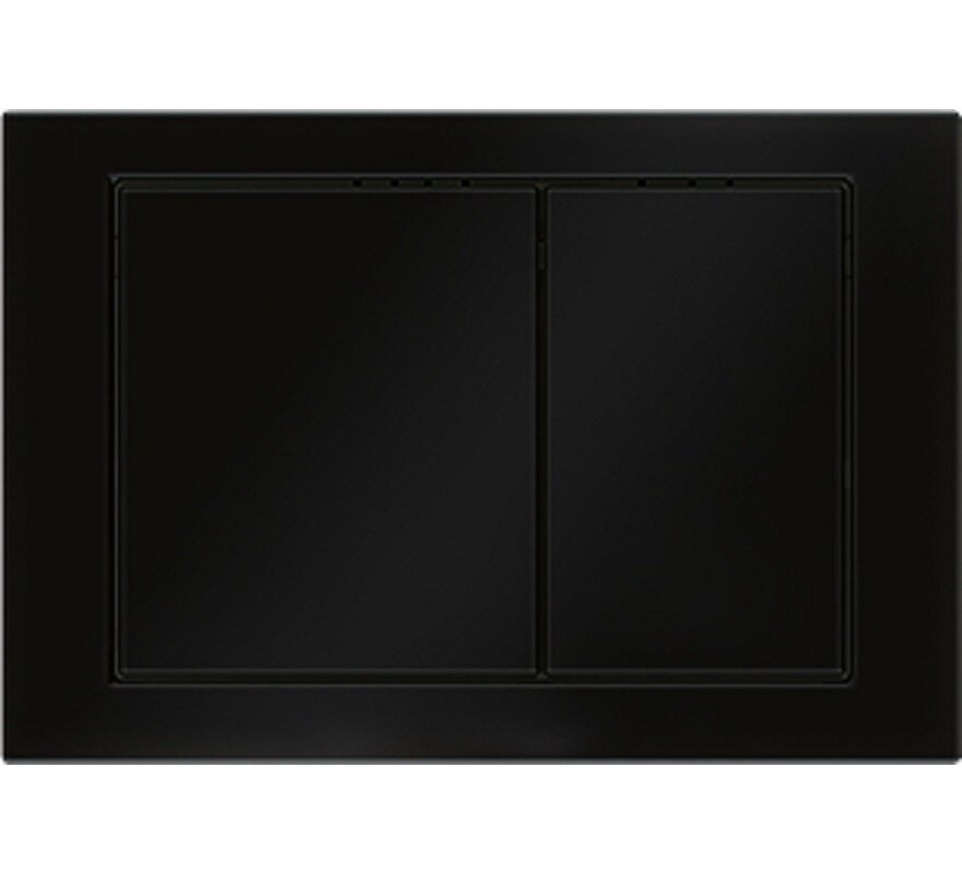 Изображение товара Клавиша KKPol M05 механическая черный матовый для смывных систем унитазов