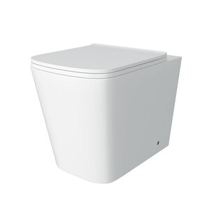 Изображение товара Приставной унитаз Maretti Umbria UM10PRBM39-844, безободковый, крышка-сиденье микролифт, белый