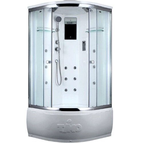 Изображение товара Душевая кабина Timo T-7700 Lux 100x100 см с гидромассажем и радио