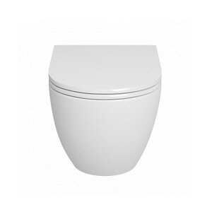 Изображение товара Приставной унитаз Maretti Elena EA10PRBM14-844, безободковый, крышка-сиденье микролифт, белый