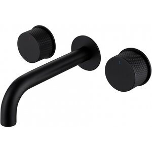 Изображение товара Смеситель Abber Wasser Kreis AF81122B для раковины, цвет черный матовый