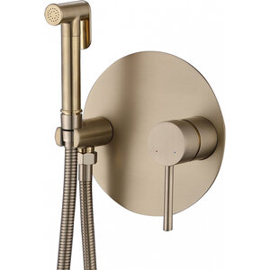 Изображение товара Гигиенический душ Abber Emotion, AF8826G, со смесителем, золото матовое