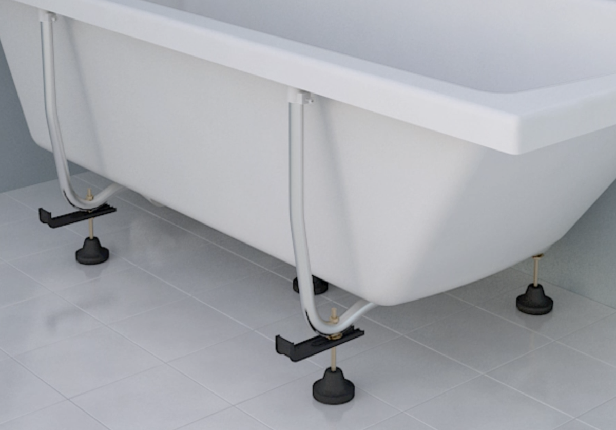 Изображение товара Установочный комплект для ванны Vitra Neon 180x80 см, 2 U-профиля и 5 ножек