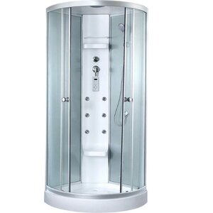 Изображение товара Душевая кабина Timo TL-1503 Lux с гидромассажем 100x100 см комфорт и современность