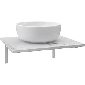 Изображение товара Раковина Diwo Moduo Ring 40 см со столешницей белый мрамор