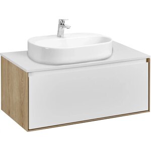 Изображение товара Тумба с раковиной Акватон Либерти 90 см с накладной раковиной Одри