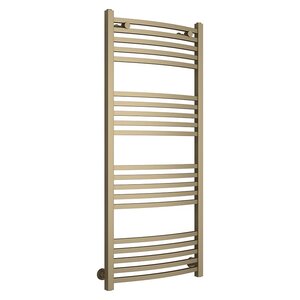 Изображение товара Полотенцесушитель водяной Сунержа Аркус 120х50 см нержавеющая сталь золото