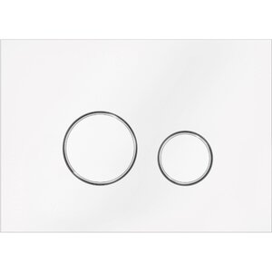 Изображение товара Клавиша KKPol Vitrum Grande V1 Orbis SPP/164/0/K, механическая, цвет белый глянец/хром