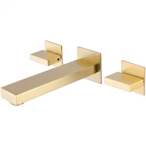 Изображение товара Смеситель для раковины Abber Daheim AF82122G, цвет золото матовое