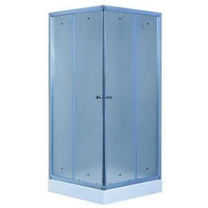 Изображение товара Душевой уголок Timo TL-1102 F Fabric Glass, стекло матовое, 100 х 100 х 200 см