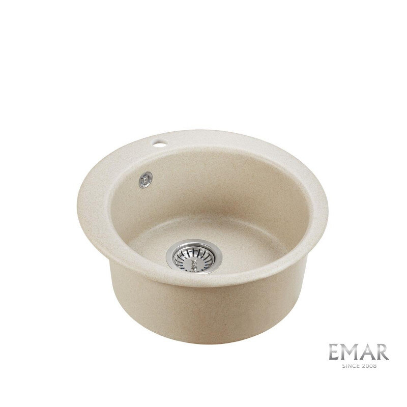 Изображение товара Мойка кухонная Emar Quartz EMQ-1475.C Берилл 47,5 см, цвет берилл Изображение товара Мойка кухонная Emar Quartz EMQ-1475.C Берилл 47,5 см, цвет берилл