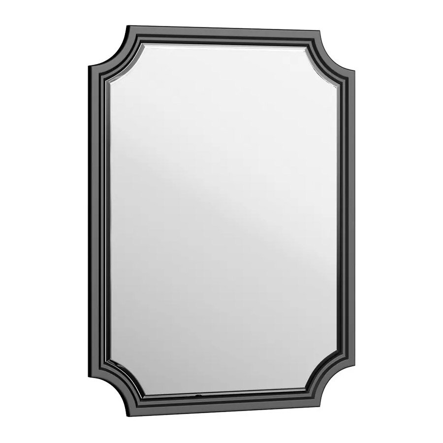 Изображение товара Зеркало Aqwella LaDonna 72 см, черный, LAD0207BLK (уценка: недочеты по корпусу)