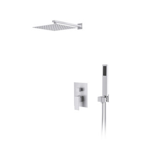 Изображение товара Душевая система D&K Bayern.Liszt DA1515708A04 белый матовый современный дизайн