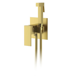 Изображение товара Гигиенический душ D&K Bayern.Liszt, DA1514507, со смесителем, золото матовое