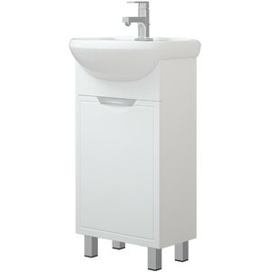 Изображение товара Тумба под раковину Corozo Монро 45, напольная, цвет белый, SD-00000784