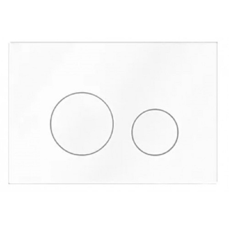 Изображение товара Клавиша механическая белая KKPol M11 для унитаза и биде