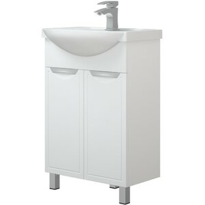 Изображение товара Тумба под раковину Corozo Монро 60, напольная, цвет белый, SD-00000663