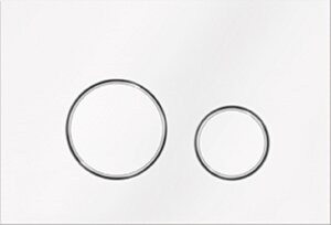 Изображение товара Клавиша KKPol M11 V1 SPP/114/0/K, механическая, цвет белый/хром