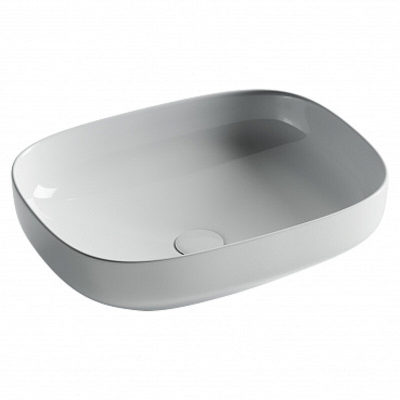 Изображение товара Раковина накладная Ceramicanova Element CN5031 50 см белая из фарфора