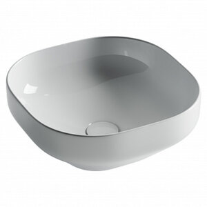 Изображение товара Раковина Ceramicanova Element CN5032, квадратная, накладная, 40 см, белая
